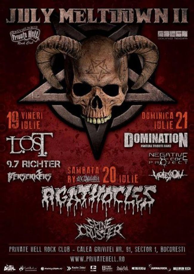 July Meltdown II in Bucuresti!